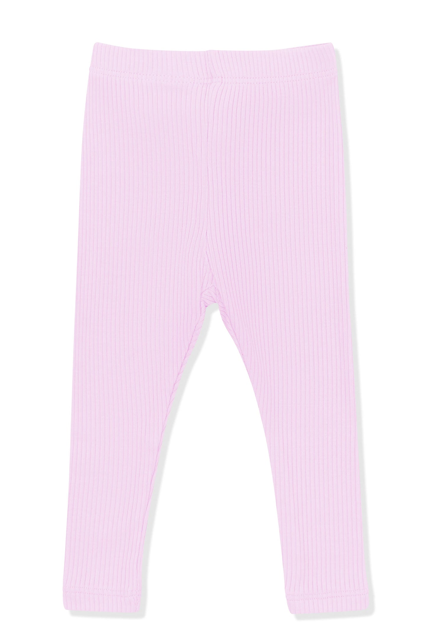 Ribbed Leggings in Thistle