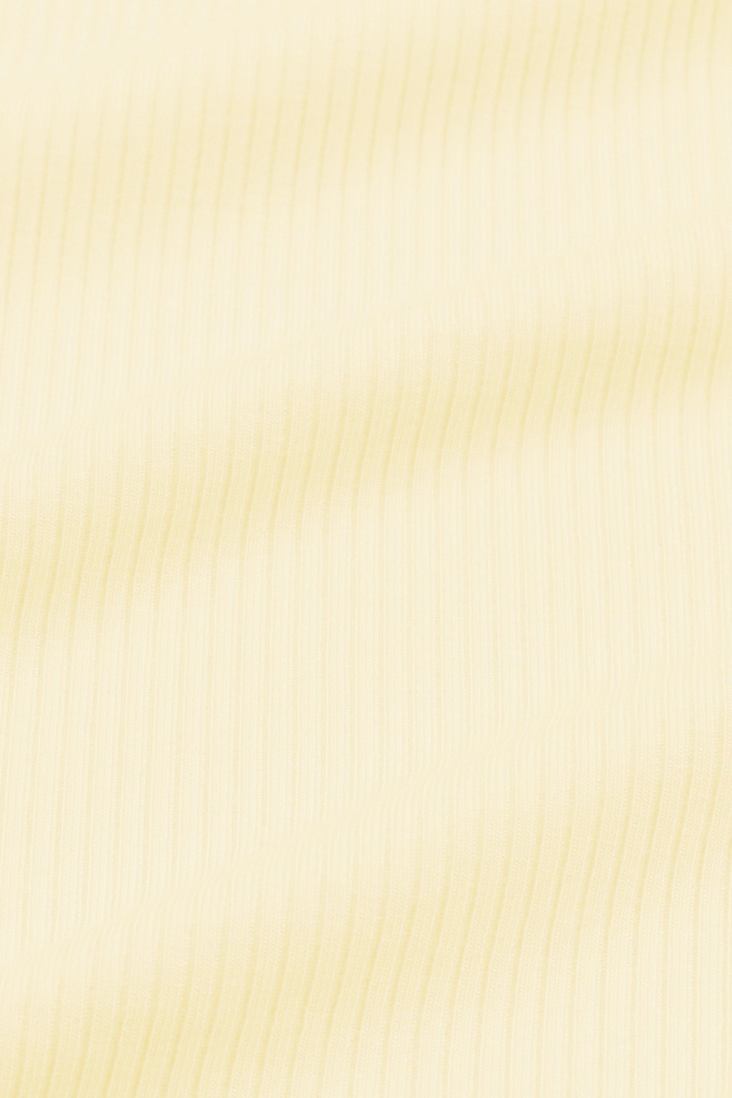 Ribbed Zipper Footie in Chamomile